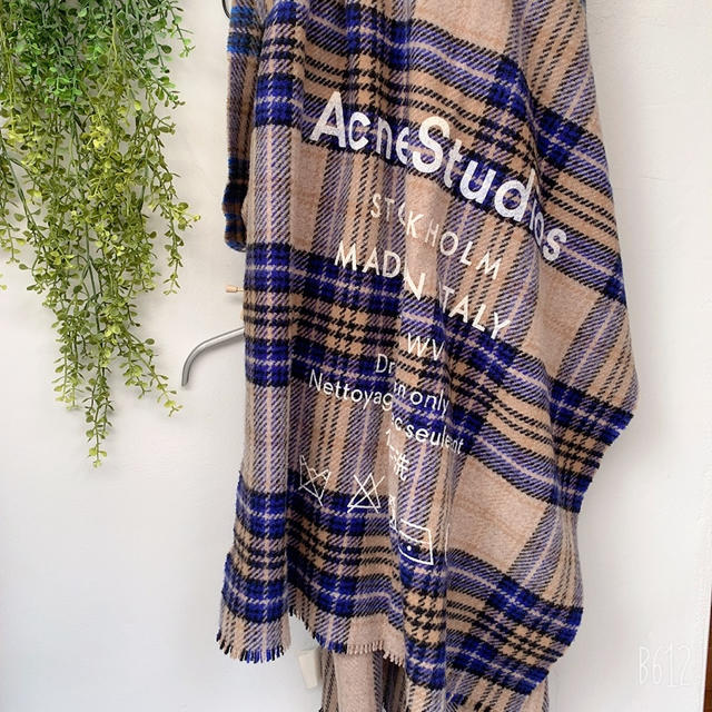 Acne Studios ストール オートミール - マフラー/ショール