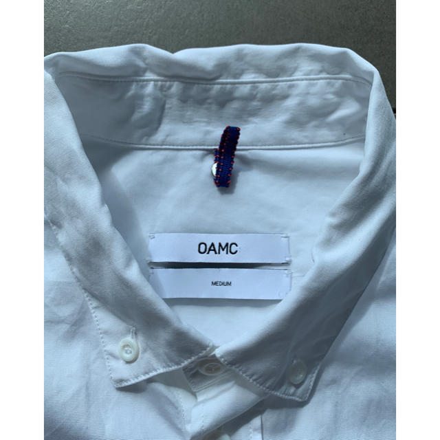Jil Sander(ジルサンダー)のOAMC 白シャツ　Mサイズ　ジルサンダー　jil sander メンズのトップス(シャツ)の商品写真