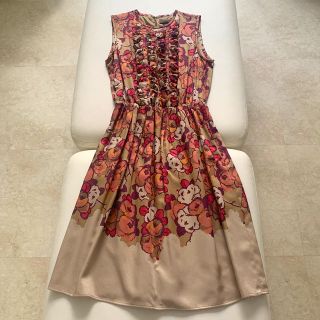 エトロ(ETRO)のETRO 花柄ワンピース(ひざ丈ワンピース)