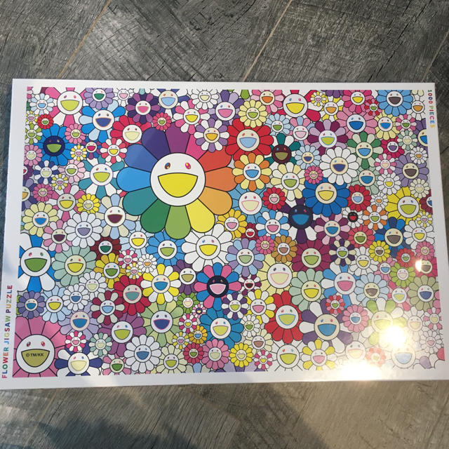 Flower Jigsaw Puzzle 村上隆 フラワー ジグソーパズル