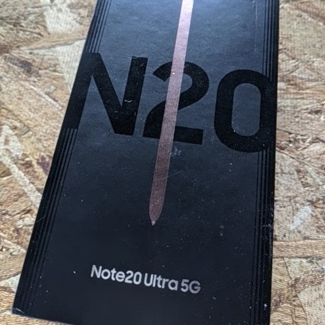 最安Galaxy Note20 Ultra256GB 5G シングルシム　韓国版