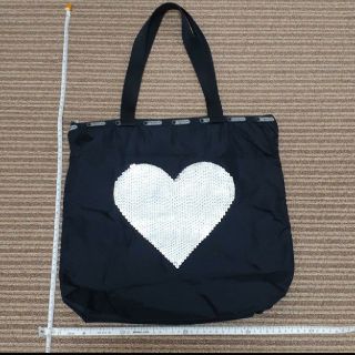 レスポートサック(LeSportsac)の専用♪LeSportsac♪スパンコール♪ハート♪美品♪かわいい♪レア(トートバッグ)