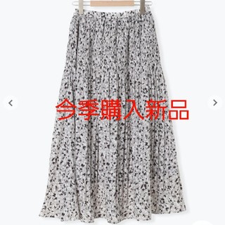 サマンサモスモス(SM2)の今季購入新品スカート(ロングスカート)