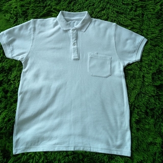 美品☆白ポロシャツ150(Tシャツ/カットソー)