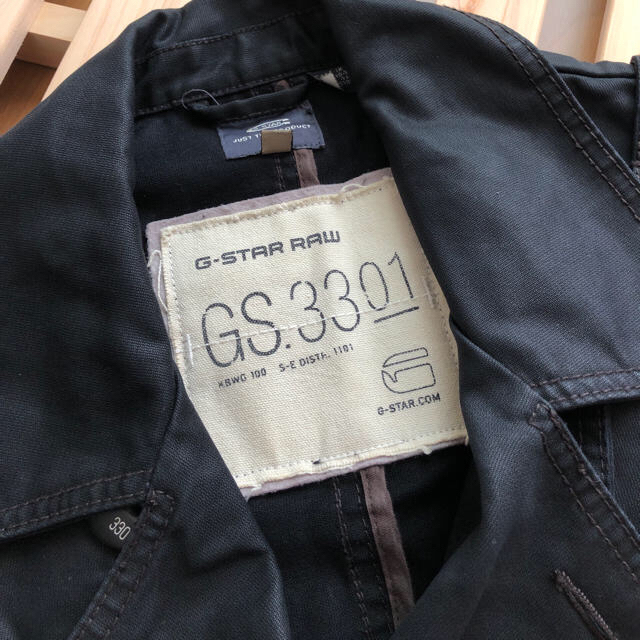 G-STAR RAW - G-STAR RAW ジースター ロー トレンチコート M ブラック