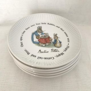 ウェッジウッド(WEDGWOOD)のウェッジウッド　ピーターラビット　5枚セット(食器)