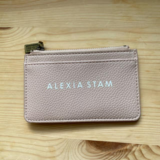 アリシアスタン(ALEXIA STAM)のアリシアスタン　ロゴカードケース(財布)