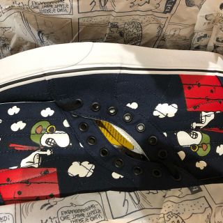 ヴァンズ(VANS)のスヌーピー  ハイカットスニーカー　26cm vans(スニーカー)