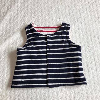 ベビーギャップ(babyGAP)の baby GAP リバーシブルコットンベスト(カーディガン/ボレロ)