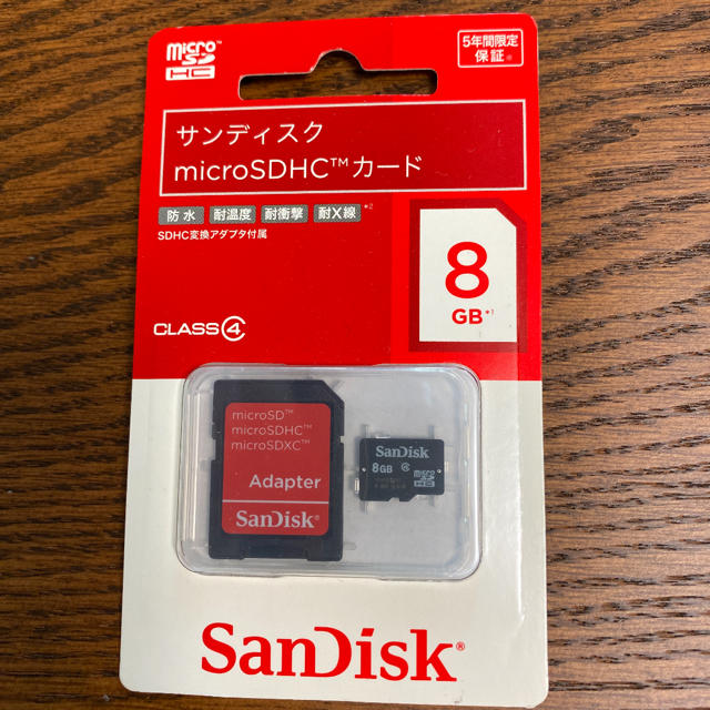 SanDisk(サンディスク)のサンディスク　マイクロSDHCカード スマホ/家電/カメラのPC/タブレット(PC周辺機器)の商品写真