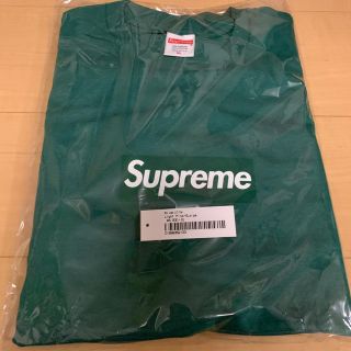 シュプリーム(Supreme)のSupreme☆Box Logo L/S Tee☆XL☆Light Pine☆緑(Tシャツ/カットソー(七分/長袖))