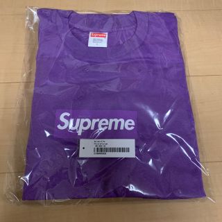 シュプリーム(Supreme)のSupreme☆Box Logo L/S Tee☆L☆Purple☆紫(Tシャツ/カットソー(七分/長袖))