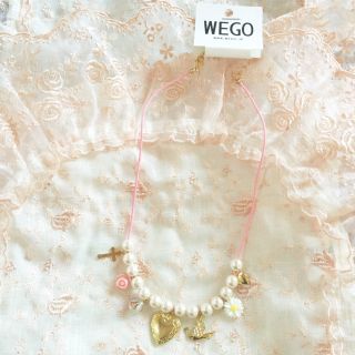 ウィゴー(WEGO)のWEGO ハート チョーカー/ネックレス(ネックレス)