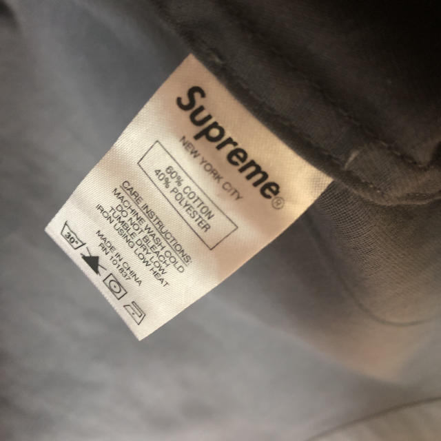 supreme 2-tone work shirt large 新品未使用