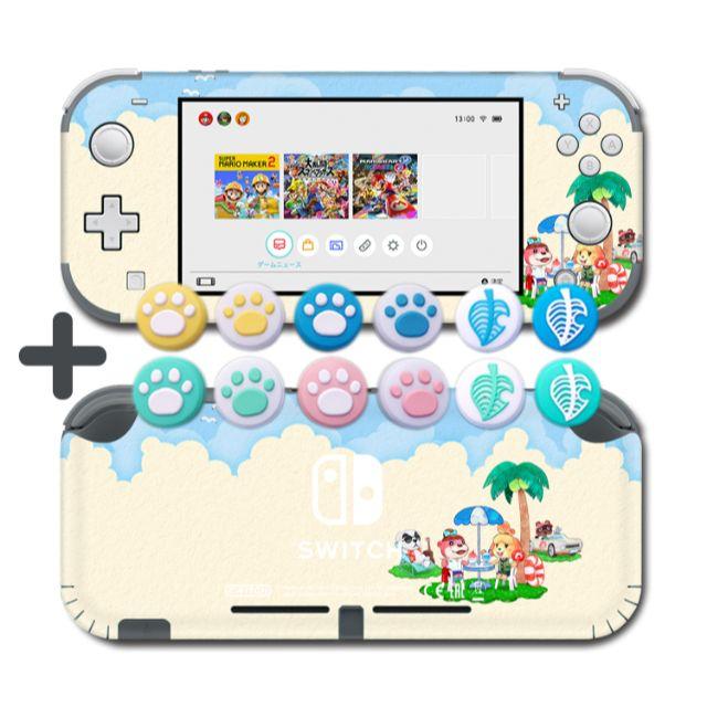 Switch Lite スイッチ ライト どうぶつの森 あつ森 スキンシール Switch Lite スイッチ ライト どうぶつの森 あつ森 スキンシール