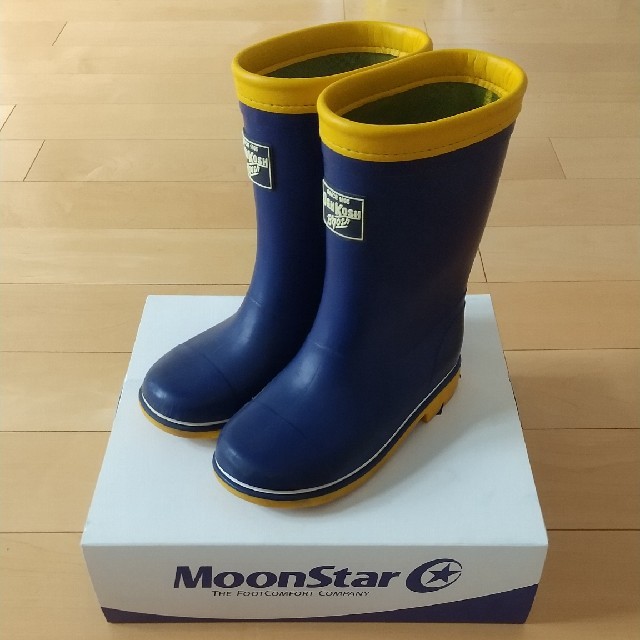 MOONSTAR (ムーンスター)の長靴 キッズ レインブーツ   18㎝ オシュ コシュビゴッシュ キッズ/ベビー/マタニティのキッズ靴/シューズ(15cm~)(長靴/レインシューズ)の商品写真