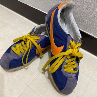 ナイキ(NIKE)のNIKE ナイキ　スニーカー　ブルー　オレンジ　コルテッツ(スニーカー)