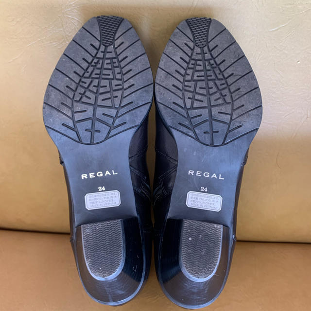 REGAL(リーガル)の【送料込】REGAL ショートブーツF81L 24cm 本革 レディースの靴/シューズ(ブーツ)の商品写真