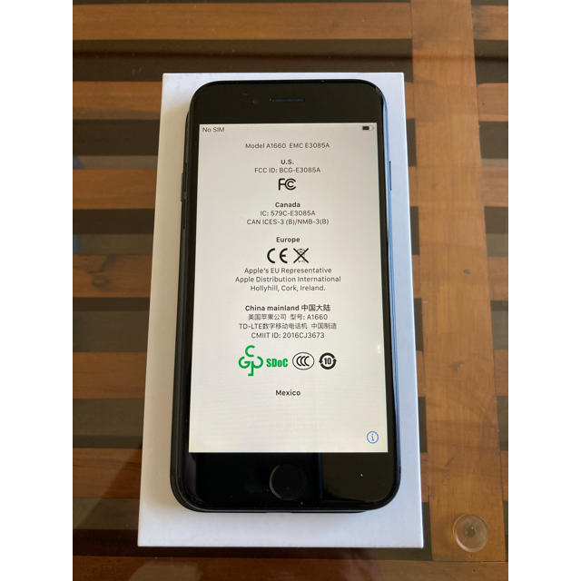 Apple - iPhone7 Black 128GB Model A1660 希少US版の通販 by クラブマン's shop|アップルならラクマ 新作セール