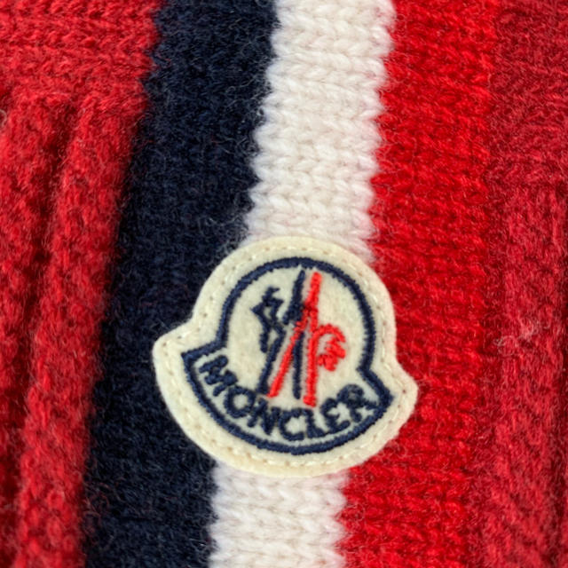 MONCLER(モンクレール)のmoncler kids 大人もオッケー　ビーニー レディースの帽子(ニット帽/ビーニー)の商品写真