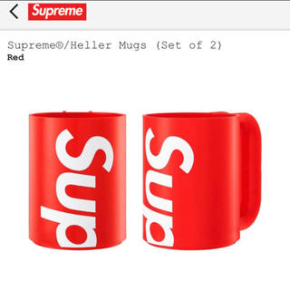 シュプリーム(Supreme)のSupreme Heller Mugs (Set of 2)(グラス/カップ)