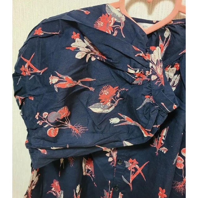 ICHI♪イチ 花柄ふんわりブラウス新品