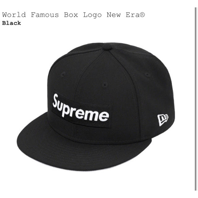 Supreme World Famous Box Logo New Era®帽子