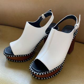 マウジー(moussy)の【送料込】moussy ウッドソールサンダル 最終値下げです(サンダル)