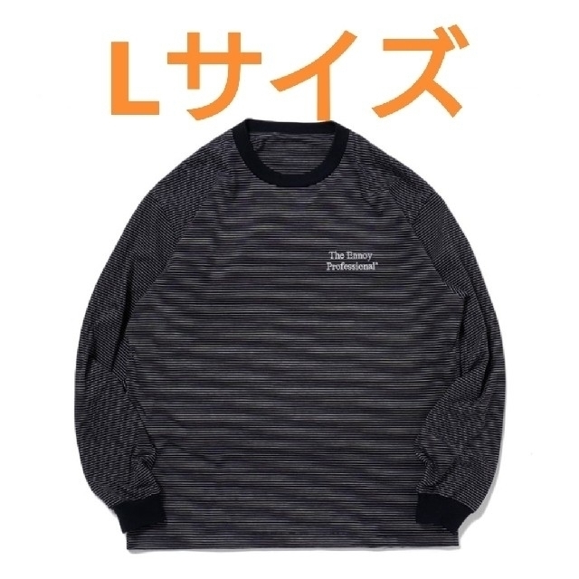 ennoy エンノイ ボーダーTシャツ　 ブラック M スタイリスト私物