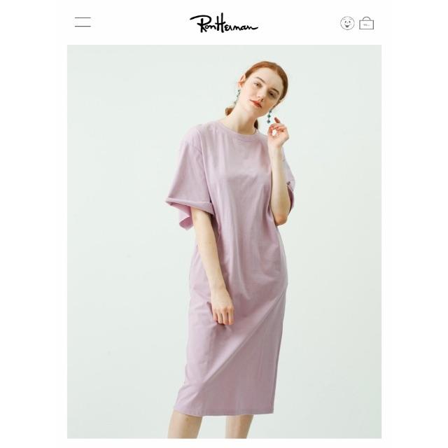 Ron Herman - 20AWロンハーマンToo Long Tee Dress