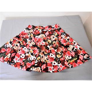 レイアリス(Rayalice)の値下げ★RayAlice　赤　花柄　スカート　150 DFB0078(スカート)