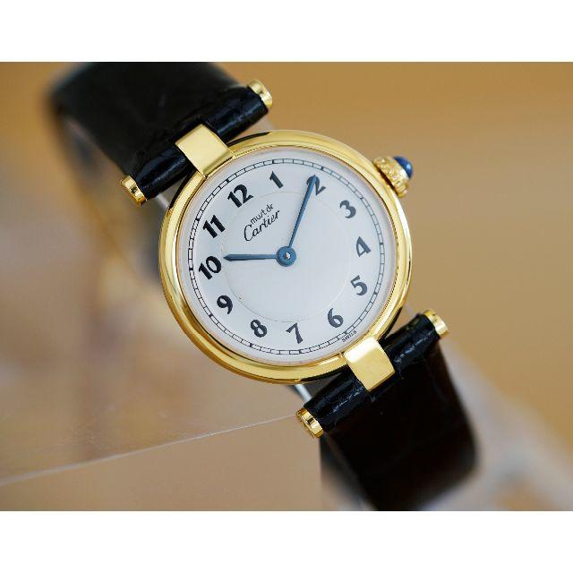 Cartier - 美品 カルティエ マスト ヴァンドーム アラビア SM Cartier