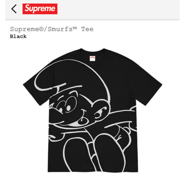 supreme  Smurfs Tee