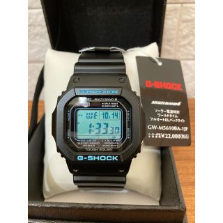 ジーショック(G-SHOCK)のカシオ Ｇショック G-SHOCK ソーラー電波 GW-M5610BA　ブルー(腕時計(デジタル))