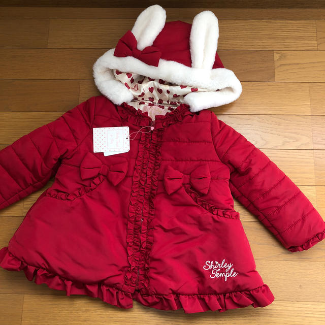 新品◼️シャーリーテンプル綿コート(80cm~90cm)(子供服)