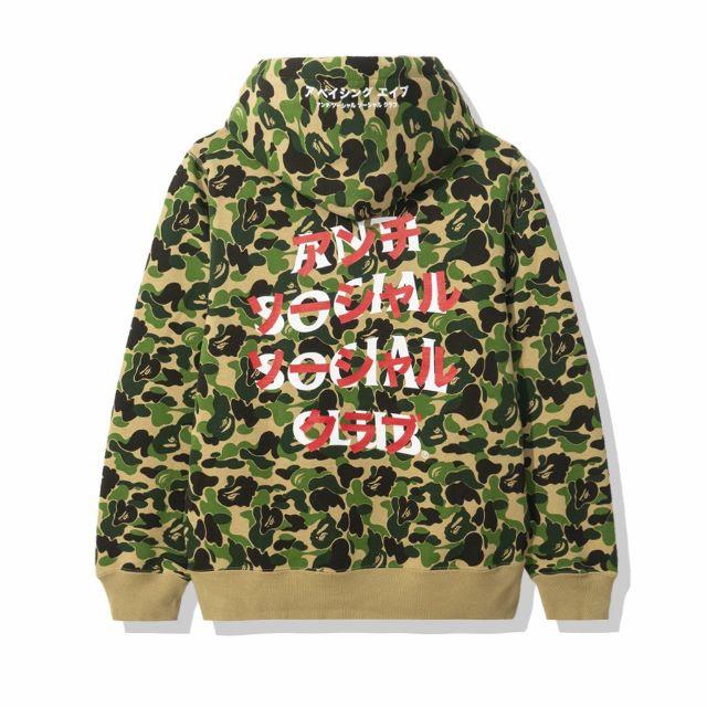 A BATHING APE(アベイシングエイプ)のBAPE x ANTI SOCIAL SOCIAL CLUB HOODIE メンズのトップス(パーカー)の商品写真