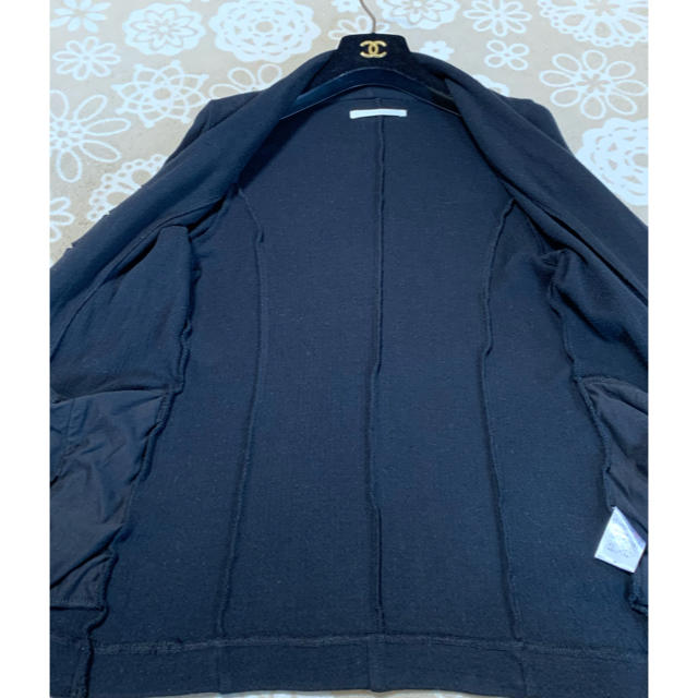 MERVEILLE H.(メルベイユアッシュ)のもこゾゥ様専用❣️メルベイユアッシュ綿ジャケット黒 レディースのジャケット/アウター(テーラードジャケット)の商品写真