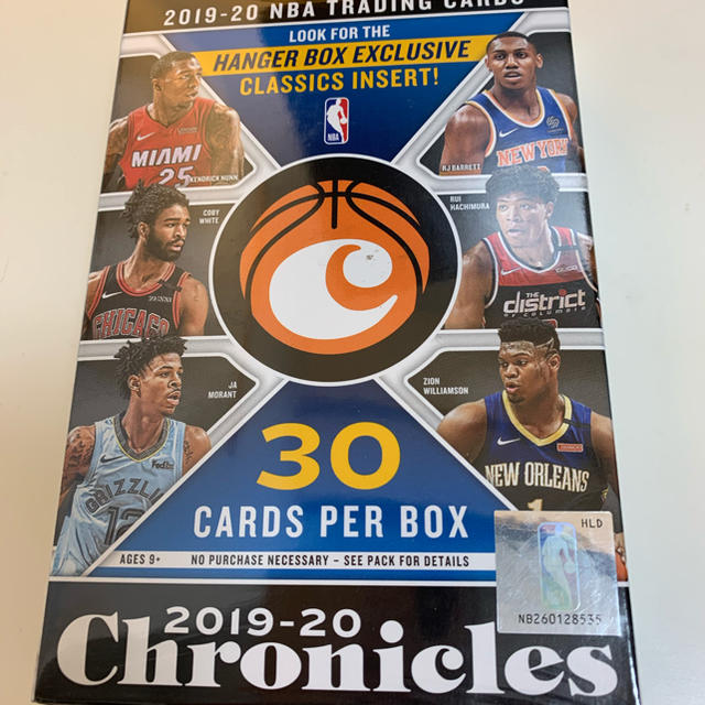 【未開封】Chronicles Hanger Box モラント ザイオン NBA