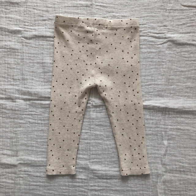 ZARA KIDS(ザラキッズ)のZARA baby ドット柄リブレギンス 80 キッズ/ベビー/マタニティのベビー服(~85cm)(パンツ)の商品写真