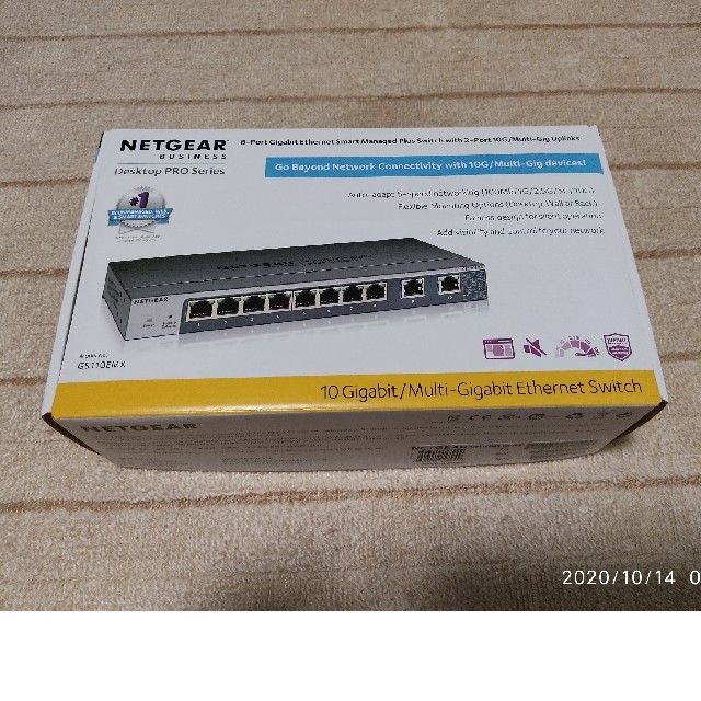 【正常稼働品】NETGEAR GS110EMX