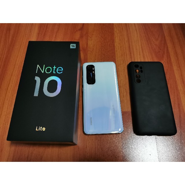 Xiaomi Mi Note 10 Lite ネビュラパープル128G保護フィ付