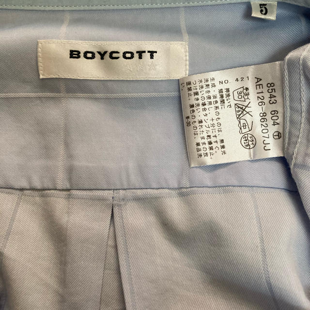 BOYCOTT(ボイコット)のBOYCOTT  メンズシャツ メンズのトップス(シャツ)の商品写真