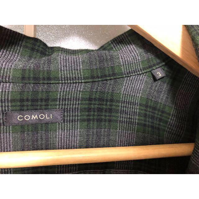 COMOLI(コモリ)の【taka様専用】comoli 20ss レーヨンシャツ サイズ3 メンズのトップス(シャツ)の商品写真