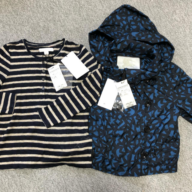 BURBERRY(バーバリー)の新品未使用☆Burberry キッズ/ベビー/マタニティのキッズ服女の子用(90cm~)(ジャケット/上着)の商品写真