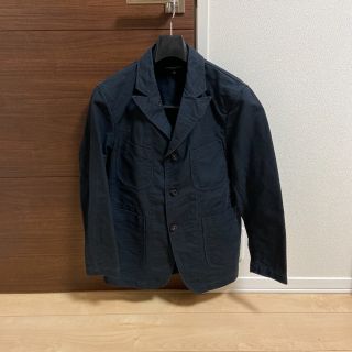 エンジニアードガーメンツ(Engineered Garments)のベッドフォードジャケット　コットンダブルクロス　黒(テーラードジャケット)