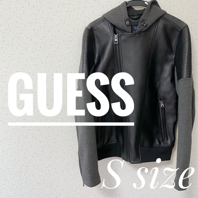 GUESS ライダースジャケット