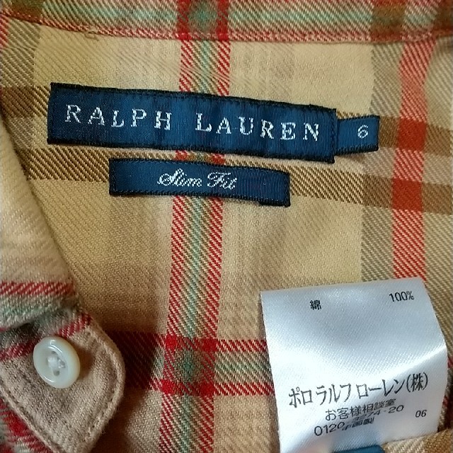 Ralph Lauren(ラルフローレン)の20日まで値下げ ラルフローレン レディース チェックシャツ   レディースのトップス(シャツ/ブラウス(長袖/七分))の商品写真