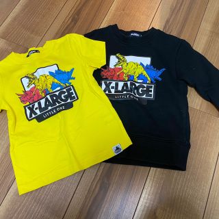 エクストララージ(XLARGE)のキッズTシャツ、スウェット110センチ(Tシャツ/カットソー)