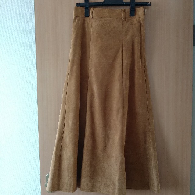 JEANASIS(ジーナシス)のJEANASIS　スエードスカート レディースのスカート(ロングスカート)の商品写真