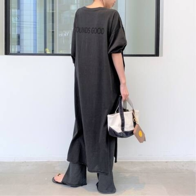 L'Appartement グッドグリーフ PRINTED LONG DRESS